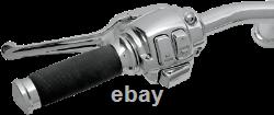 Drag Specialties 0610-0531 Chrome Handlebar Control Kit with Mechanical Clutch