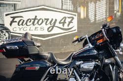Factory 47 12 Chrome Assault Handlebars 1.5 Harley Bagger Street Electra Glide