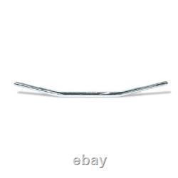 Fehling Moto Motorcycle Motorbike Drag Bar Fat Chrome TUV Approved 1-1/4 Inch