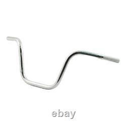 Fehling Moto Motorcycle Motorbike Western Bar High Chrome TUV Approved 1 Inch