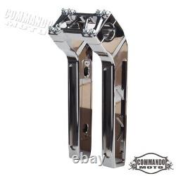 For Harley Dyna Softail Sportster 1-1/8 Handlebar Riser 4-14 Height Pullback