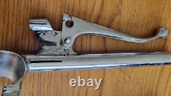 Genuine BSA Gold Star DB32, DB34 Clip On Handlebars with levers Patent no 584868