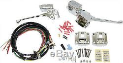 HARDDRIVE 26-097 Complete Handlebar Controls Chrome Switches