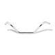 Handlebar Chrome-plated Mens 1 (25,4mm) Mod. Buckhorn With Glands Dry Wire For