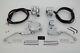 Handlebar Control Kit With Switches Chrome, For Harley Davidson, By V-twin