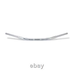 Handlebar fat flyer bar chrome 1 1/4 for Harley Davidson with 1 1/4 riser with TÜV