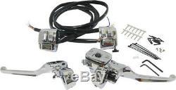 HardDrive 96-06 Hand Controls Chrome Handlebar Controls withSwitches 11/16 26-128