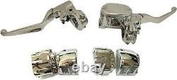 Harddrive Chrome Handle Bar Hand Control Kit Non-ABS Harley Forty Eight 2014-20