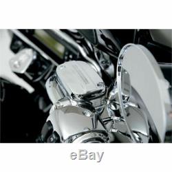 Harley-Davidson 08-13 FLH FLT Chrome Handlebar Control Kit with 15mm Bore