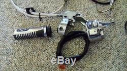 Harley Davidson Chrome Handlebar Controls Switches Levers Cables Grips