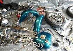 Harley Davidson Chrome Handlebar Controls Switches Levers Cables Grips