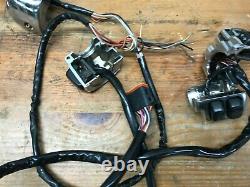 Harley-Davidson Dyna Softail Chrome Handlebar controls Switches Set Buttons Lot