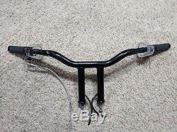 Harley Davidson Mx style T BARS, Handlebars with Chrome Controls and nice Grips