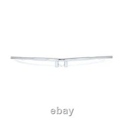 Highway Hawk Back Off Handlebar Chrome 1-1/4 Inch