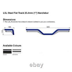 LSL Flat Track Inch Handlebar CHR Steel Harley XL 1200R Sportster 2007