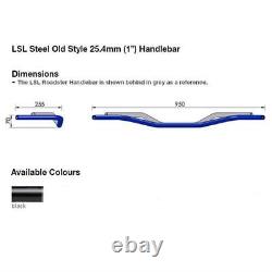 LSL Old Style Inch Handlebar CHR Steel Harley XL 1200 Sportster 1999