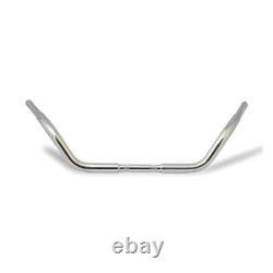 Motorcycle Storehouse Fatbar 1 1/4 Inch Dresser Style Chrome