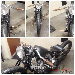 Motorcycle Vintage Inverted 1'' Handlebar Brake Clutch Control Levers For Harley
