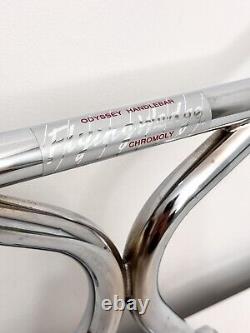 Odyssey Flying Wedge 80s Handlebars Old School BMX CHROME