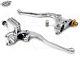 Old School Chrome Hand Controls Clutch Lever & Brake Lever For 1 Handlebars