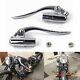 Vintage Inverted Motorcycle Hand Clutch Control Levers For Harley 1in Handlebar