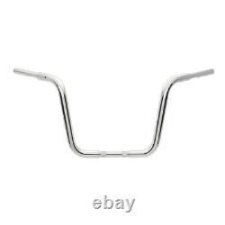 Wild1 Chubby ABE Handlebar Chrome 12.5 x 1-1/4 82-21 H-D Mech Or E-Throttle