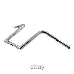 Wild1 Outlawz APE Handlebar Chrome 14 Inch For 82-21 H-D Mech Or E-Throttle