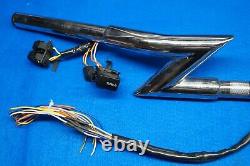 Z-bars Internal Wired Harley FXR Sportster Dyna Softail Controls Switches 13down