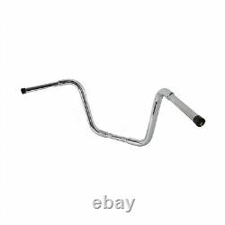 1-1/4 12 Barres de poignée de hausse Ape Hanger pour Harley-Davidson XL 883 N Iron 11-11