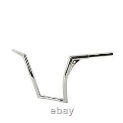 1-1/4 16 Hauteur Ape Hanger Guidon pour Harley-Davidson FLHR Road King 1997