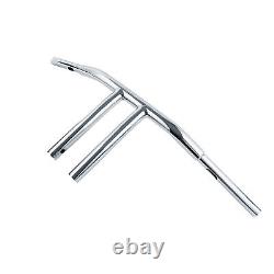 1-1/4 Custom 10 Rise T-Bars Guidon adapté pour Harley Sportster Dyna Bar