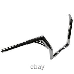 1-1/4 Guidon Ape Hanger avec élévation de 10 pouces pour Harley-Davidson FXST 93-93