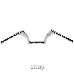 1-1/4 Guidon Ape Hanger avec élévation de 10 pouces pour Harley-Davidson FXST 93-93