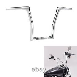 13 Rise Ape Hangers Guidon s'adapte pour Harley Softail Street Bob Low Rider FXST