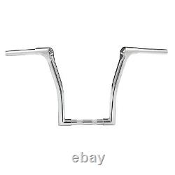 13 Rise Ape Hangers Guidon s'adapte pour Harley Softail Street Bob Low Rider FXST