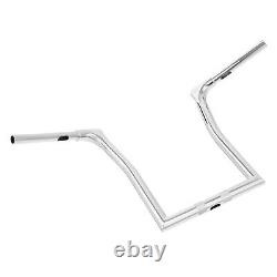 14 monte guidon Ape Hanger 1.25'' épaisseur adapté pour Harley Softail 2018-2023