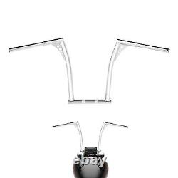 18 élévation guidon barre de poignée de 1-1/4'' Fat Ape Hanger adapté pour Harley Dyna FLD 2012-2016