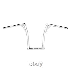 18 élévation guidon barre de poignée de 1-1/4'' Fat Ape Hanger adapté pour Harley Dyna FLD 2012-2016