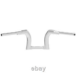 Chrome 16' Rise Ape Hanger Handlebar Adapté Pour Harley Touring Electra Glides 14-23