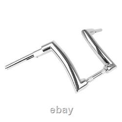 Compatible avec Harley Sportster XL883 Road Softail 16 Rise 1 Hanger Guidon