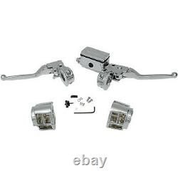 Drag Specialties 5/8 Master Cylinder Handlebar Controls Pour'84-'95 0610-0501