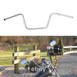 Élévation en chrome 10 pouces Ape 1-1/4 Hanger Bar Guidon Adapté pour Harley Sportster XL