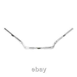 Élévation en chrome 10 pouces Ape 1-1/4 Hanger Bar Guidon Adapté pour Harley Sportster XL