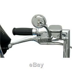 Embrayage Mécanique Contrôle Chrome Guidon Main Kit Harley Softail Dyna 11-15