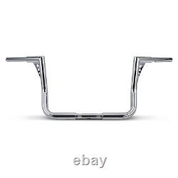 Guidon Ape Hanger 12 pour Harley Electra Glide Classic 83-12 chrome
