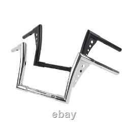 Guidon Ape Hanger de 10 pouces pour Harley Sportster Softail Dyna