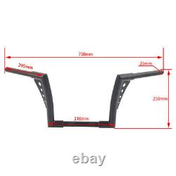 Guidon Ape Hanger de 10 pouces pour Harley Sportster Softail Dyna