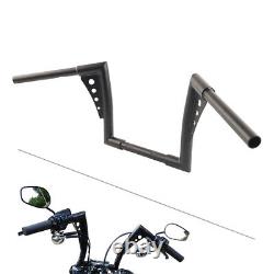 Guidon Ape Hanger de 10 pouces pour Harley Sportster Softail Dyna