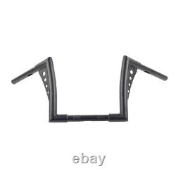 Guidon Ape Hanger de 10 pouces pour Harley Sportster Softail Dyna