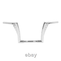 Guidon Ape Hanger de 10 pouces pour Harley Sportster Softail Dyna